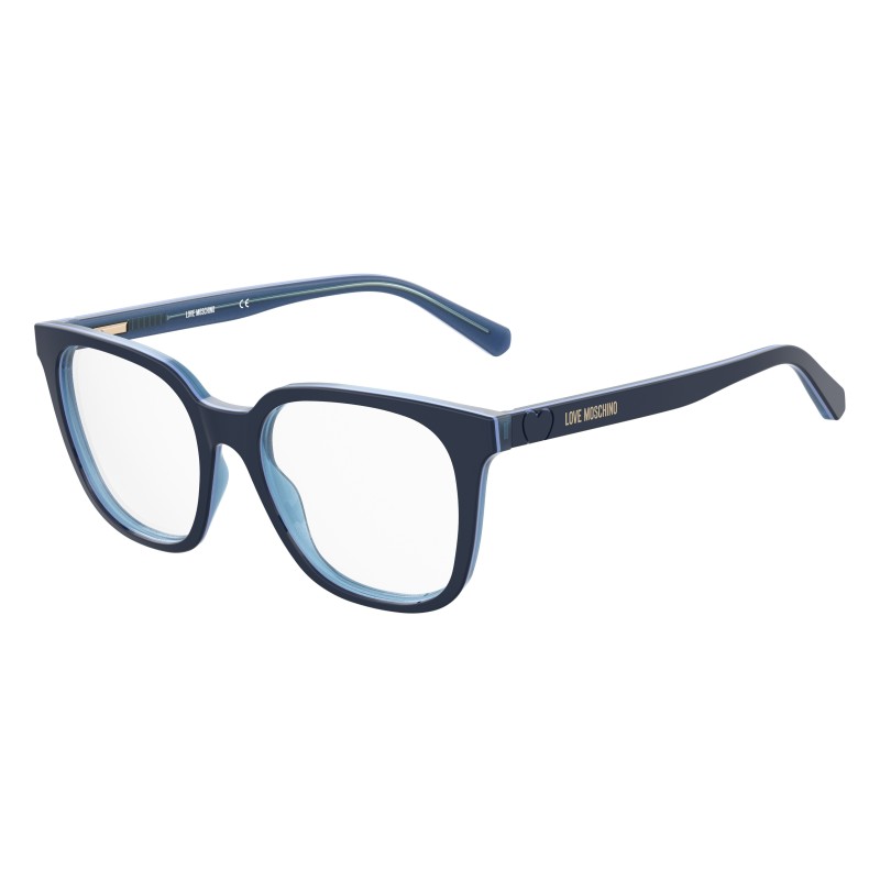 WOMEN GLASSES LOVE MOSCHINO  MOL590-PJP (Lens/Bridge/Temple) 52/17/140 mm)