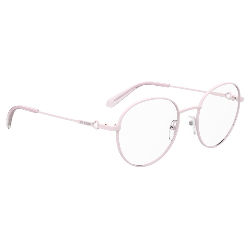 WOMEN GLASSES LOVE MOSCHINO  MOL61335JF220 (Lens/Bridge/Temple) 52/20/140 mm)