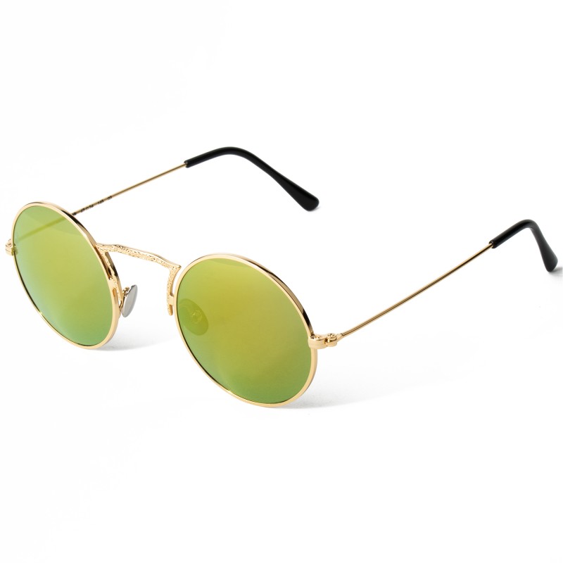 WOMAN SUNGLASSES LGR  MONAST-GOLD03 (Lens/Bridge/Temple) 47/24/145 mm)