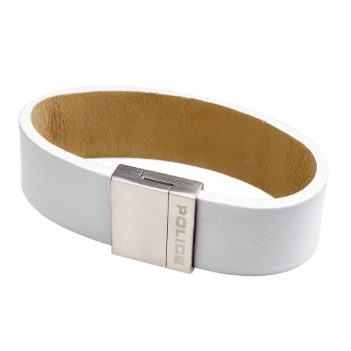 MAN BRACELET POLICE PJ24411BLW01L (24CM )