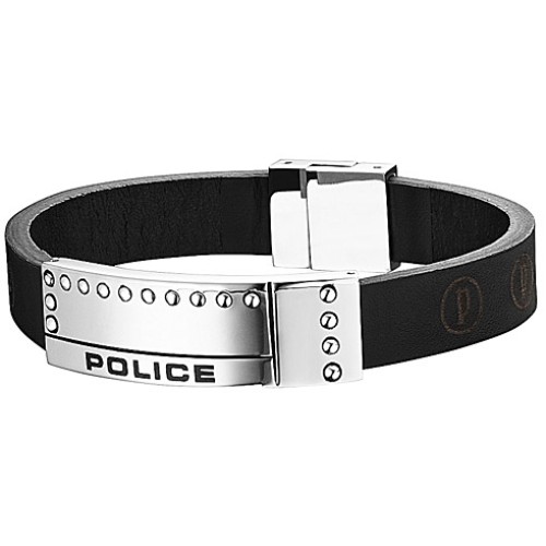 MAN BRACELET POLICE PJ24643BLB01L (18CM )