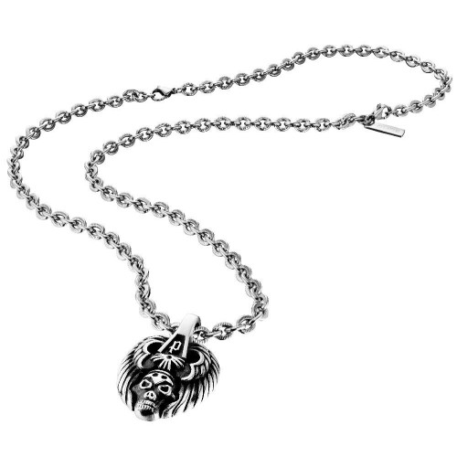 MAN NECKLACE POLICE PJ24692PSE01 (50CM )