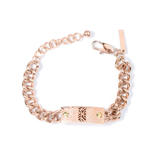 MAN BRACELET POLICE PJ25590BSRG03 (20CM )