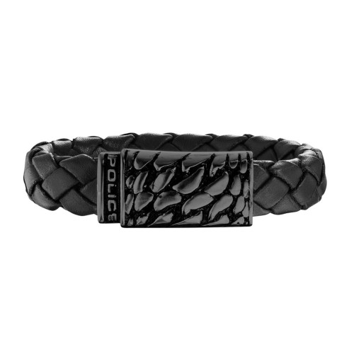 MAN BRACELET POLICE PJ25729BLB01S (17CM )