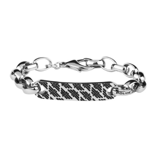 MAN BRACELET POLICE PJ26355BSS01 (190MM )
