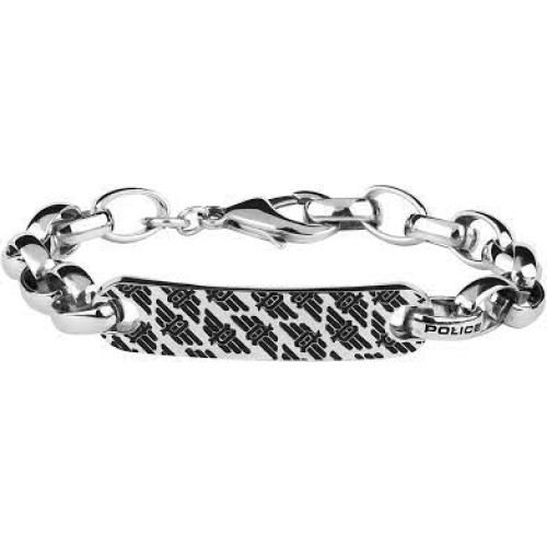 MAN BRACELET POLICE PJ26355BSS01L (21CM )
