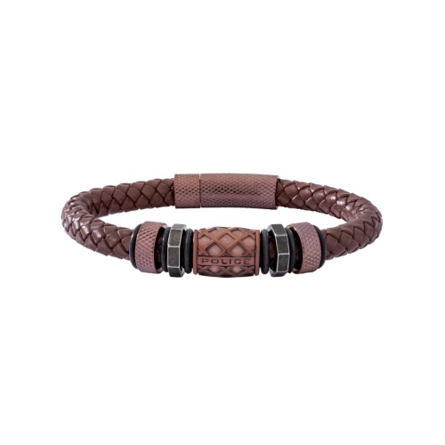MAN BRACELET POLICE PJ26458BLC-02 (200MM )