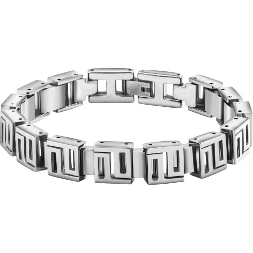 MAN BRACELET POLICE PJ26563BSS.01 (21CM )