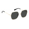 WOMEN SUNGLASSES POLAROID  PLD6178GSRHLM (Lens/Bridge/Temple) 58/18/145 mm)