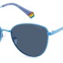 WOMEN SUNGLASSES POLAROID  PLD6188SMVU (Lens/Bridge/Temple) 55/16/145 mm)