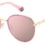 WOMEN SUNGLASSES POLAROID  PLD6215SXEYR (Lens/Bridge/Temple) 56/17/145 mm)