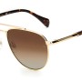 WOMEN SUNGLASSES RAG&BONE  RNB1044GS3YG5 (Lens/Bridge/Temple) 55/17/145 mm)