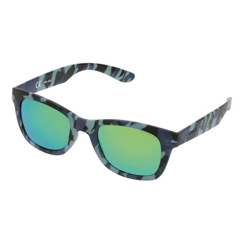 MAN SUNGLASSES POLICE  S194450GE1V (Lens/Bridge/Temple) 50/22/140 mm)
