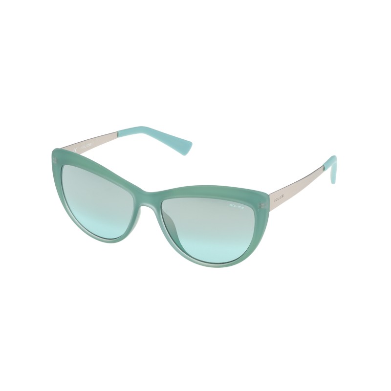 WOMAN SUNGLASSES POLICE  S1970M55N19X (Lens/Bridge/Temple) 55/16/140 mm)