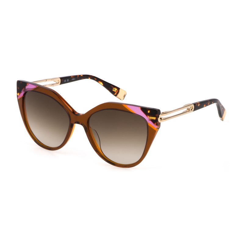 WOMEN SUNGLASSES FURLA SFU683-5506X5 (Lens/Bridge/Temple) 55/15/145 mm) WOMEN SUNGLASSES FURLA SFU683-5506X5 (Lens/Bridge/Temple) 55/15/145 mm)