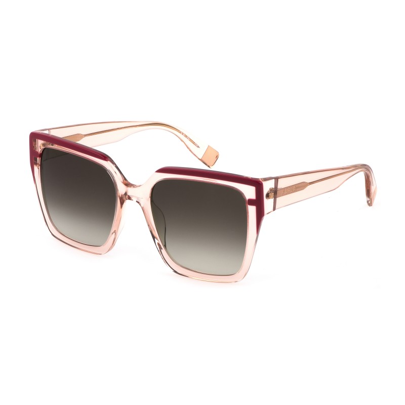 WOMEN SUNGLASSES FURLA SFU695-5509TU (Lens/Bridge/Temple) 55/19/140 mm) WOMEN SUNGLASSES FURLA SFU695-5509TU (Lens/Bridge/Temple) 55/19/140 mm)