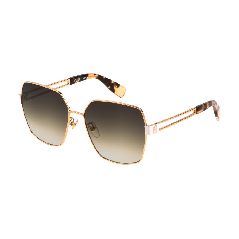 WOMEN SUNGLASSES FURLA SFU716-590300 (Lens/Bridge/Temple) 59/15/140 mm) WOMEN SUNGLASSES FURLA SFU716-590300 (Lens/Bridge/Temple) 59/15/140 mm)