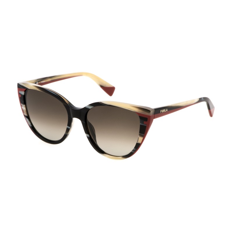 WOMEN SUNGLASSES FURLA SFU783-5505GZ (Lens/Bridge/Temple) 55/17/140 mm) WOMEN SUNGLASSES FURLA SFU783-5505GZ (Lens/Bridge/Temple) 55/17/140 mm)