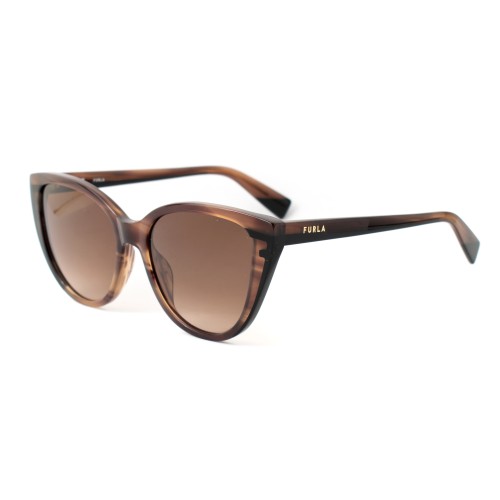 WOMEN SUNGLASSES FURLA  SFU783-5506YZ (Lens/Bridge/Temple) 55/17/140 mm)