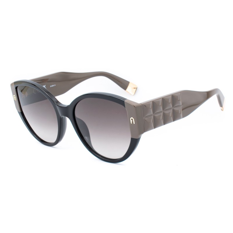WOMEN SUNGLASSES FURLA SFU784-570700 (Lens/Bridge/Temple) 57/19/140 mm) WOMEN SUNGLASSES FURLA SFU784-570700 (Lens/Bridge/Temple) 57/19/140 mm)