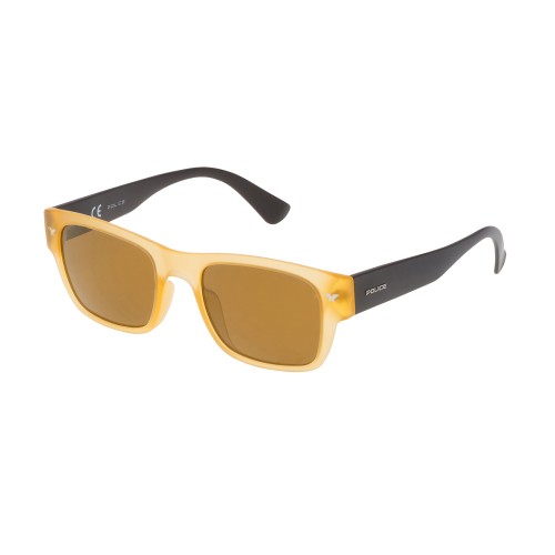 MAN SUNGLASSES POLICE  SPL15051760G (Lens/Bridge/Temple) 51/20/145 mm)