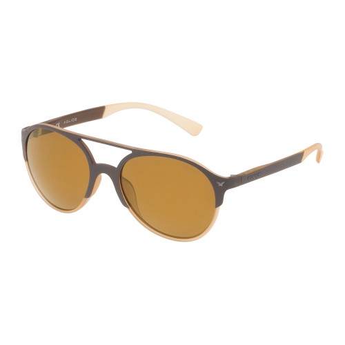 UNISEX SUNGLASSES POLICE  SPL163557ESG (Lens/Bridge/Temple) 55/19/140 mm)