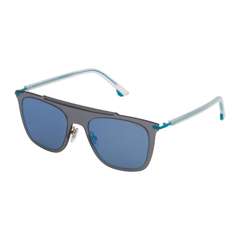 MAN SUNGLASSES POLICE  SPL581-52SG1X (Lens/Bridge/Temple) 52/20/145 mm)