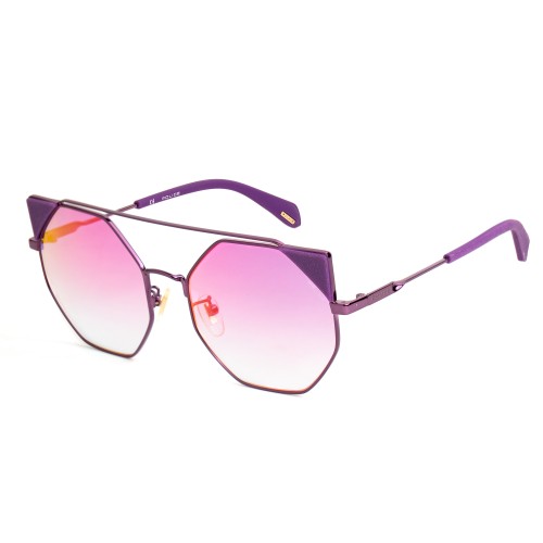 WOMAN SUNGLASSES POLICE  SPLA95568TNV (Lens/Bridge/Temple) 56/19/140 mm)
