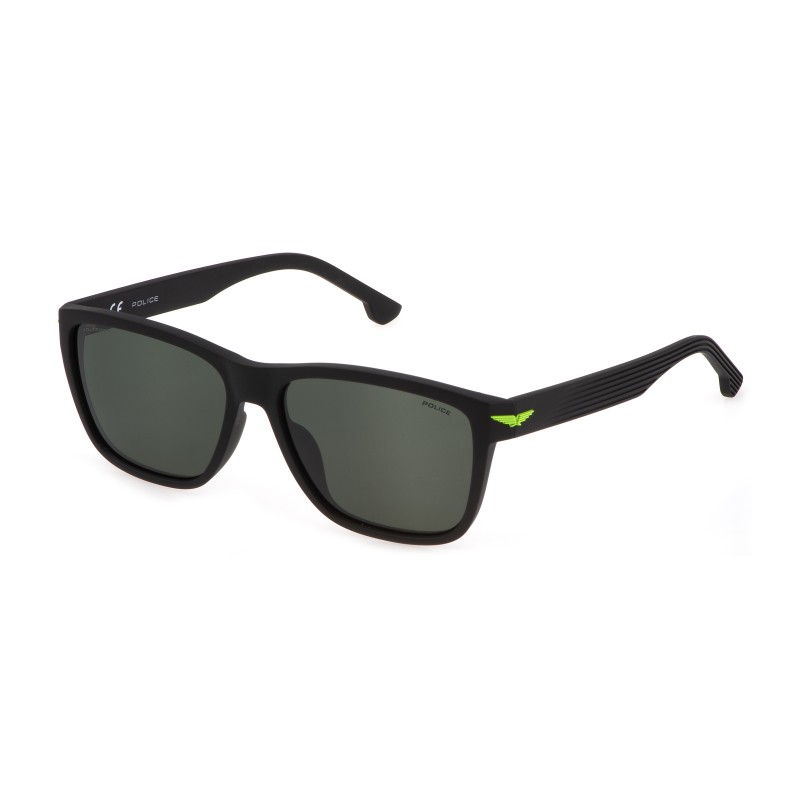MAN SUNGLASSES POLICE SPLB38E56U28P (Lens/Bridge/Temple) 56/15/145 mm) MAN SUNGLASSES POLICE SPLB38E56U28P (Lens/Bridge/Temple) 56/15/145 mm)