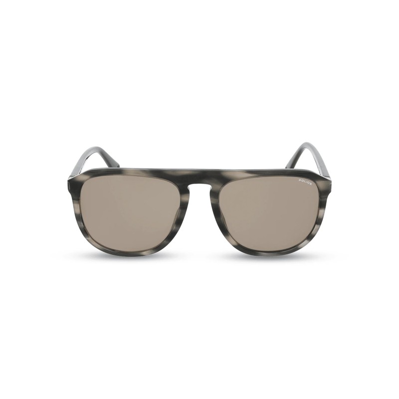 MAN SUNGLASSES POLICE  SPLE06-5606K3 (Lens/Bridge/Temple) 56/19/145 mm)