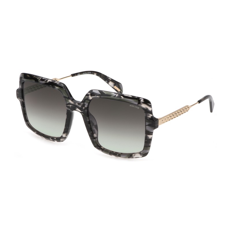 WOMEN SUNGLASSES POLICE  SPLG20-5406RT (Lens/Bridge/Temple) 54/20/135 mm)