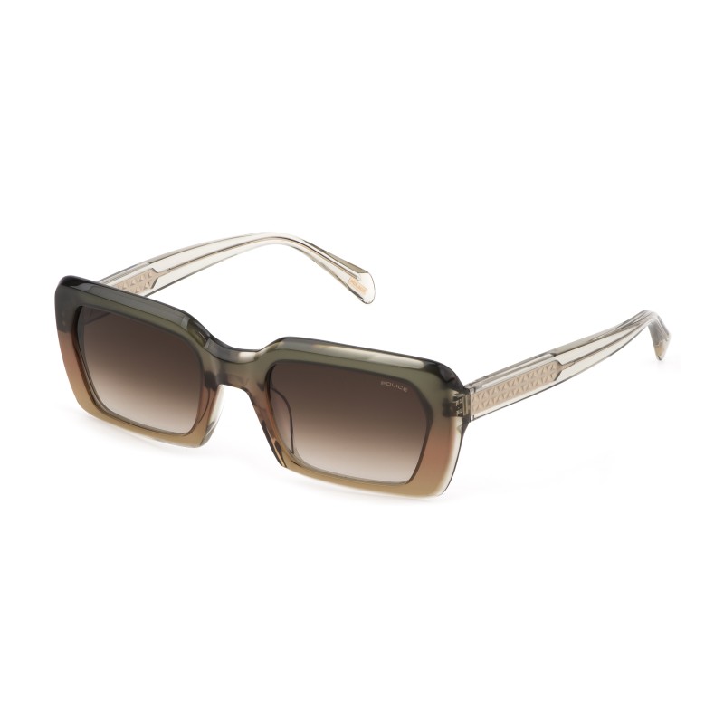 WOMEN SUNGLASSES POLICE  SPLG21-5306PC (Lens/Bridge/Temple) 53/22/140 mm)