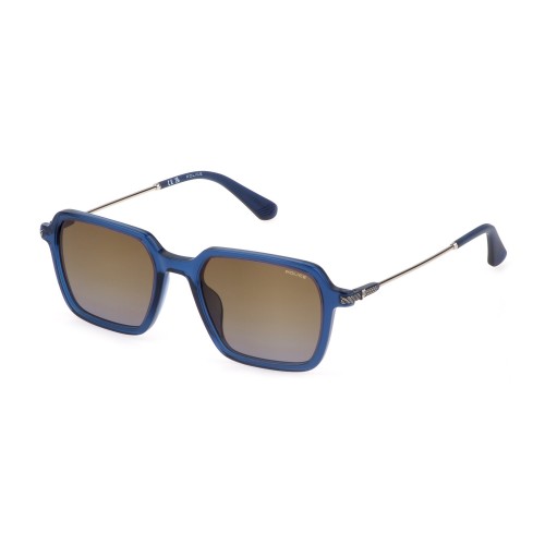 MAN SUNGLASSES POLICE  SPLL10-520892 (Lens/Bridge/Temple) 52/20/145 mm)