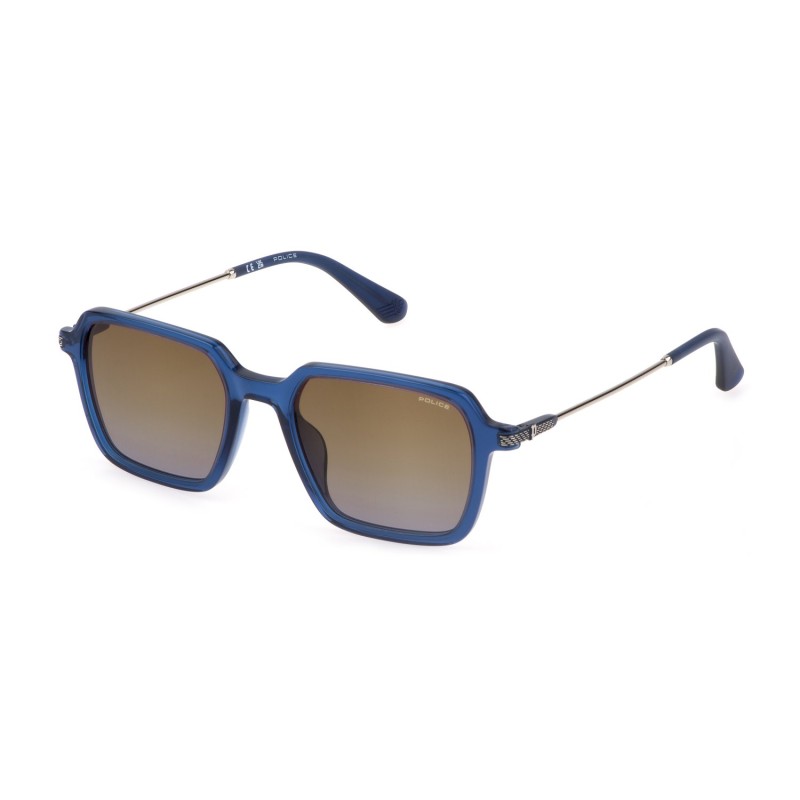 MAN SUNGLASSES POLICE  SPLL10-520892 (Lens/Bridge/Temple) 52/20/145 mm)