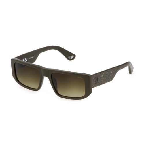 MAN SUNGLASSES POLICE  SPLL13-55073M (Lens/Bridge/Temple) 55/18/145 mm)