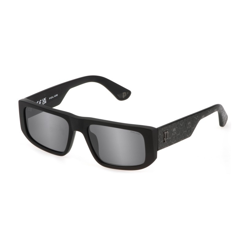MAN SUNGLASSES POLICE  SPLL13-55703X (Lens/Bridge/Temple) 55/18/145 mm)