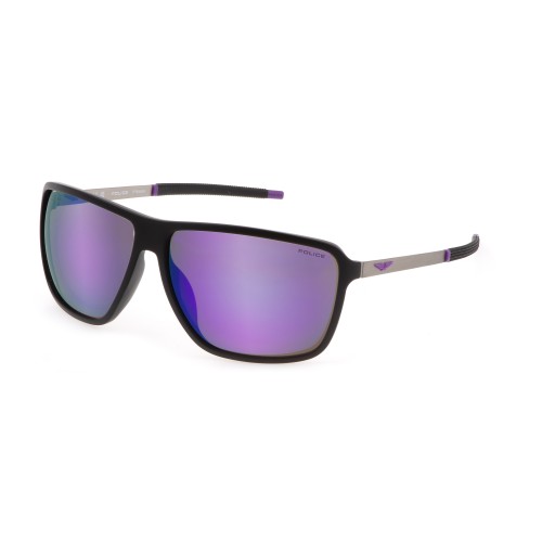 MAN SUNGLASSES POLICE  SPLL15-65U28Z (Lens/Bridge/Temple) 65/13/135 mm)