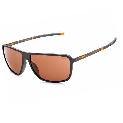 MAN SUNGLASSES POLICE  SPLL15M65T17X (Lens/Bridge/Temple) 65/15/145 mm)