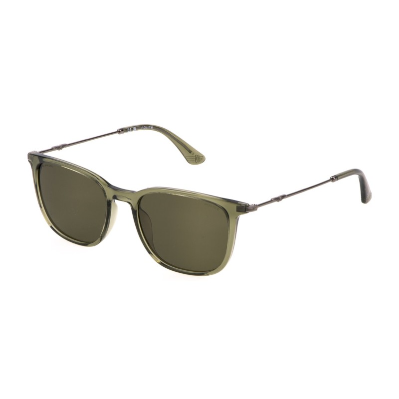 MAN SUNGLASSES POLICE  SPLL77-53G61P (Lens/Bridge/Temple) 53/19/145 mm)