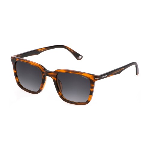 MAN SUNGLASSES POLICE  SPLL80-520836 (Lens/Bridge/Temple) 52/21/145 mm)