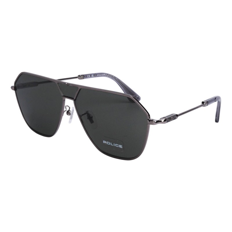 MAN SUNGLASSES POLICE  SPLL89-62509Y (Lens/Bridge/Temple) 62/11/145 mm)