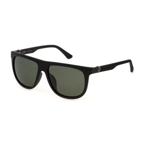 MAN SUNGLASSES POLICE  SPLN33E59U28P (Lens/Bridge/Temple) 59/16/145 mm)