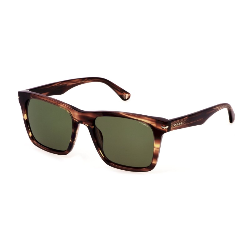 MAN SUNGLASSES POLICE  SPLN35-5309N3 (Lens/Bridge/Temple) 53/14/140 mm)