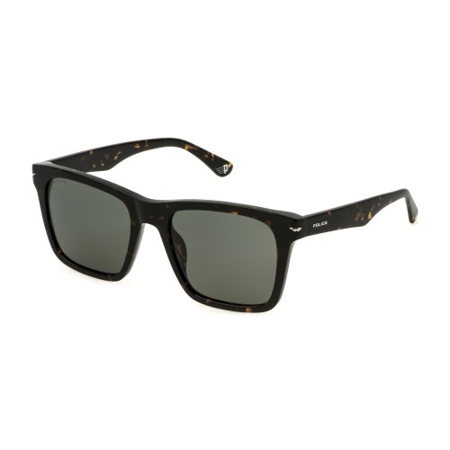 MAN SUNGLASSES POLICE  SPLN35M53714P (Lens/Bridge/Temple) 55/19/145 mm)