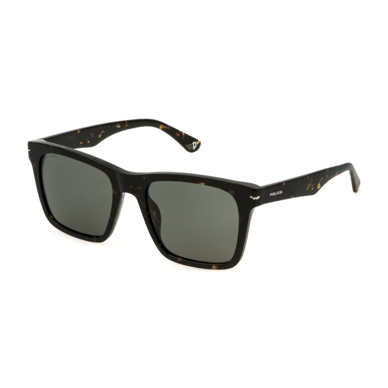 MAN SUNGLASSES POLICE  SPLN35M53714P (Lens/Bridge/Temple) 55/19/145 mm)