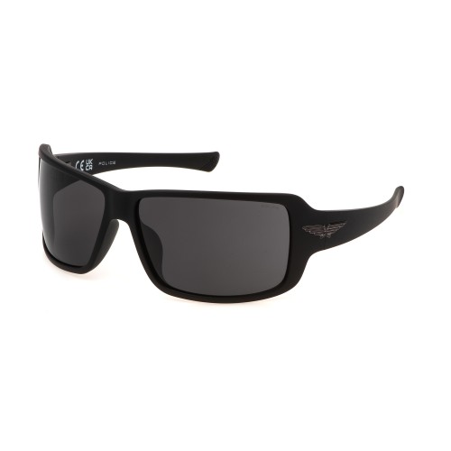 MAN SUNGLASSES POLICE  SPLN37-650U28 (Lens/Bridge/Temple) 65/14/115 mm)