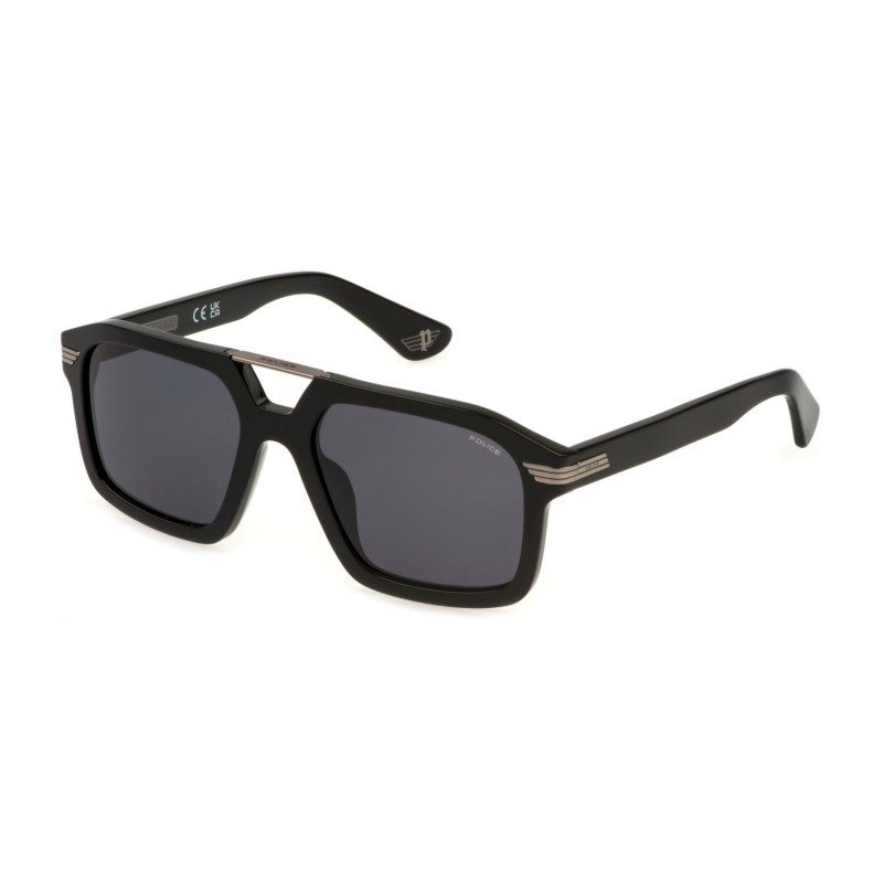 MAN SUNGLASSES POLICE  SPLP28-560700 (Lens/Bridge/Temple) 56/19/150 mm)