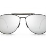 UNISEX SUNGLASSES THOM BROWNE  TB015LTDBLKGR (Lens/Bridge/Temple) 62/15/144 mm)
