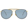 UNISEX SUNGLASSES THOM BROWNE  TB015LTDNVY62 (Lens/Bridge/Temple) 62/15/144 mm)