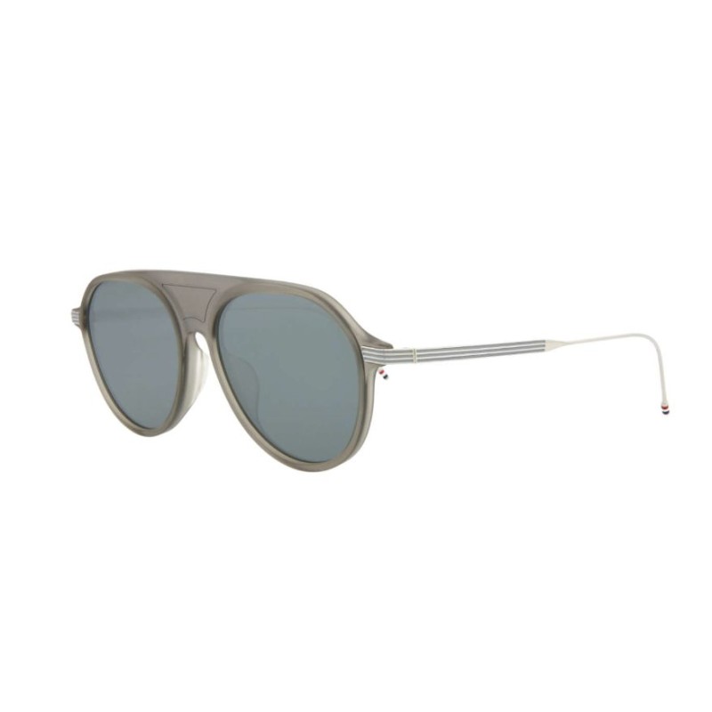 UNISEX SUNGLASSES THOM BROWNE  TB809BGRYSLV5 (Lens/Bridge/Temple) 55/18/145 mm)